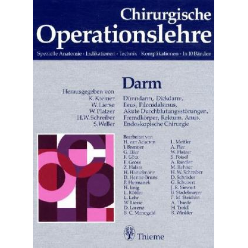 Karl Kremer - Chirurgische Operationslehre.