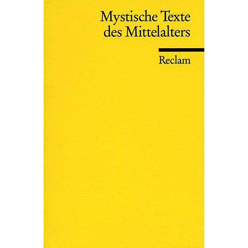 Johanna Lanczkowski - Mystische Texte des Mittelalters