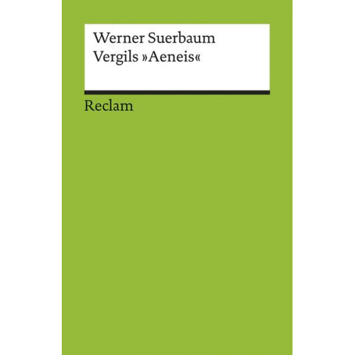 Werner Suerbaum - Vergils 'Aeneis