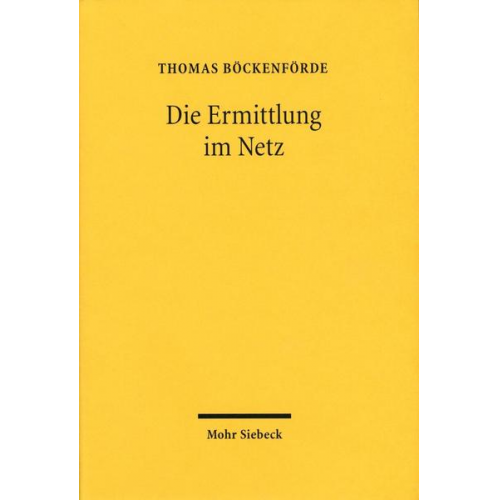 Thomas Böckenförde - Die Ermittlung im Netz