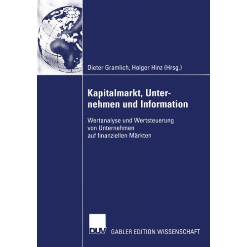 Kapitalmarkt, Unternehmen und Information