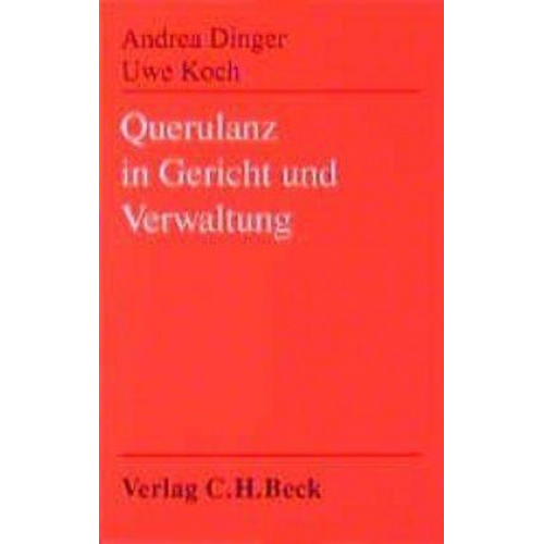 Andrea Dinger & Uwe Koch - Querulanz in Gericht und Verwaltung