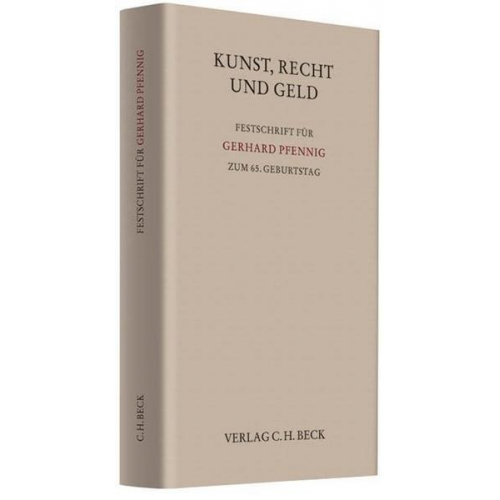 Kunst, Recht und Geld