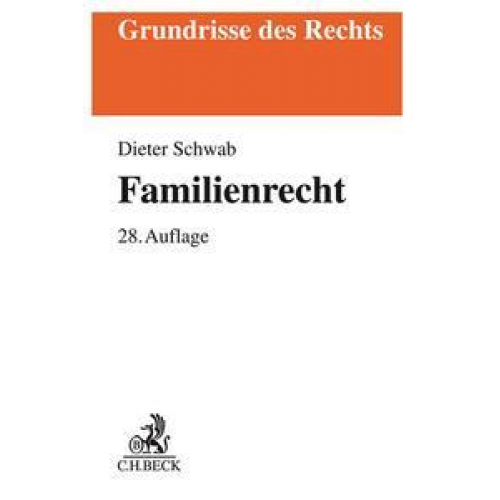 Dieter Schwab - Familienrecht