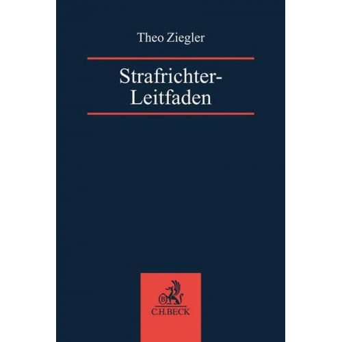 Theo Ziegler - Strafrichter-Leitfaden