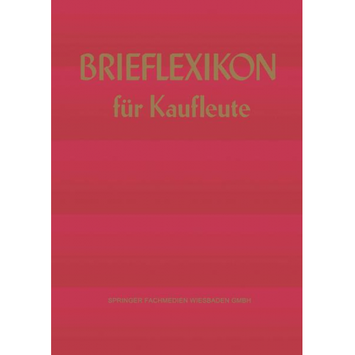 Verlag Th. Gabler GmbH - Brief-lexikon für Kaufleute