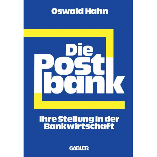 Oswald Hahn - Die Postbank