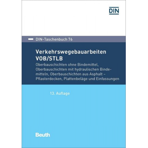 Verkehrswegebauarbeiten VOB/STLB-Bau