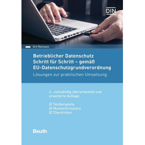 Grit Reimann - Betrieblicher Datenschutz Schritt für Schritt - gemäß EU-Datenschutz-Grundverordnung