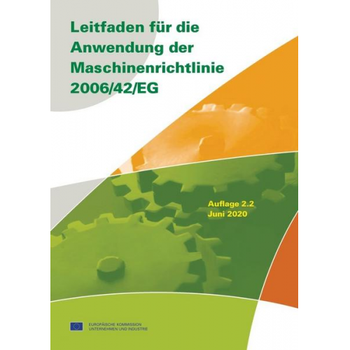 Leitfaden für die Anwendung der Maschinenrichtlinie 2006/42/EG