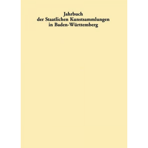 Jahrbuch der Staatlichen Kunstsammlungen in Baden-Württemberg / 2011/2012