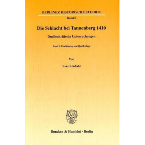 Sven Ekdahl - Die Schlacht bei Tannenberg 1410.