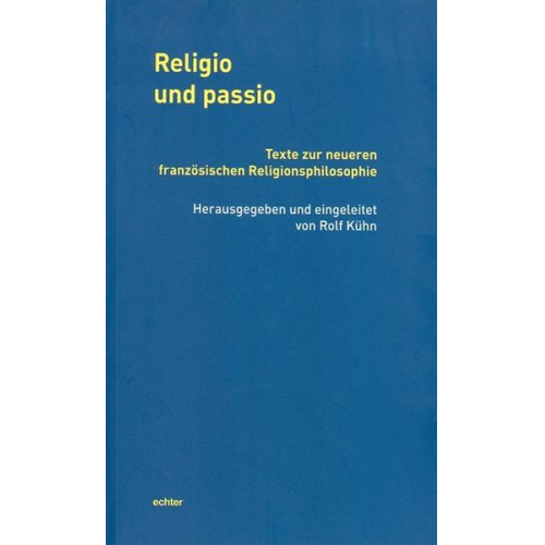 Religio und passio