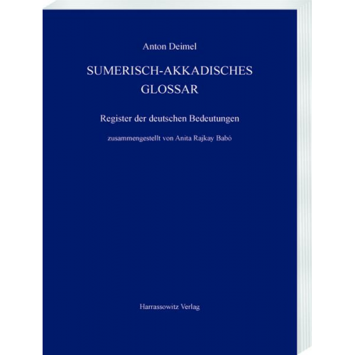 Anton Deimel - Sumerisch-Akkadisches Glossar