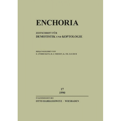 Enchoria 17 (1990)