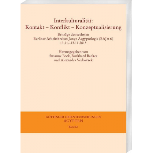 Burkhard Backes & Alexandra Verbovsek - Interkulturalität: Kontakt – Konflikt – Konzeptualisierung