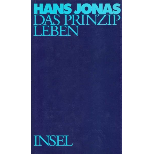 Hans Jonas - Das Prinzip Leben