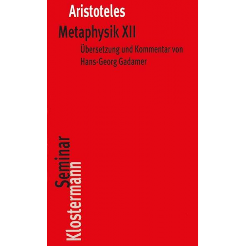 Aristoteles - Metaphysik XII