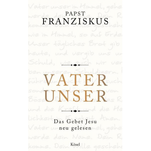 Papst Franziskus - Vater unser