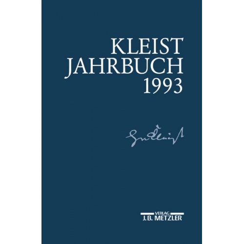 Kleist-Jahrbuch 1993