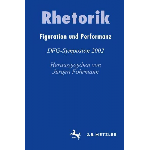 Jürgen Fohrmann - Rhetorik