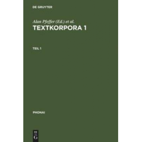 Textkorpora 1