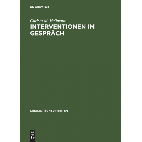 Christa M. Heilmann - Interventionen im Gespräch