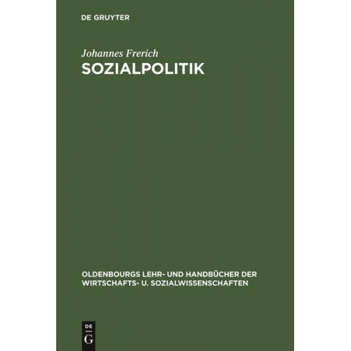 Johannes Frerich - Sozialpolitik