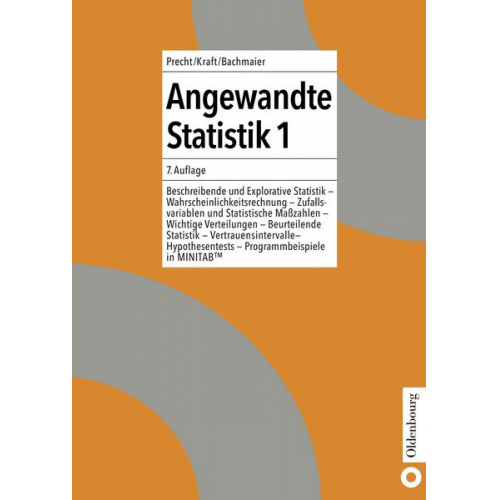 Manfred Precht & Roland Kraft & Martin Bachmaier - Angewandte Statistik 1