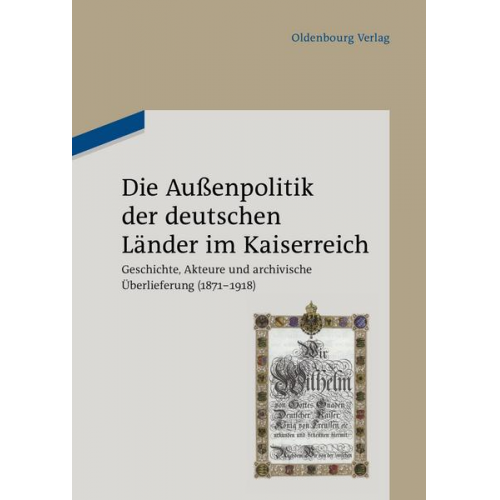 Die Außenpolitik der deutschen Länder im Kaiserreich