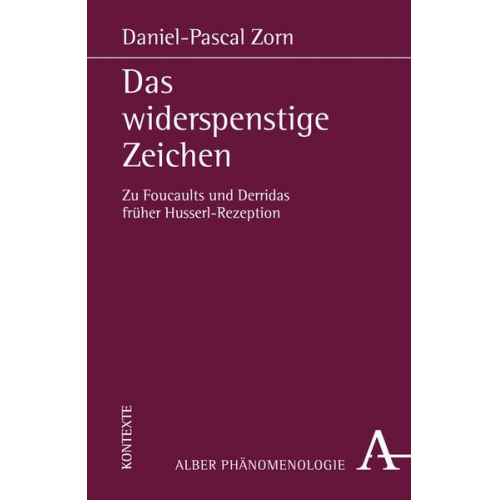 Daniel-Pascal Zorn - Das widerspenstige Zeichen