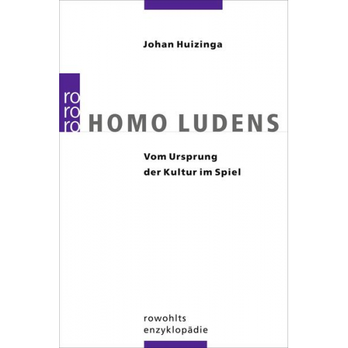 Johan Huizinga - Homo Ludens