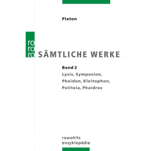 Platon - Sämtliche Werke 2