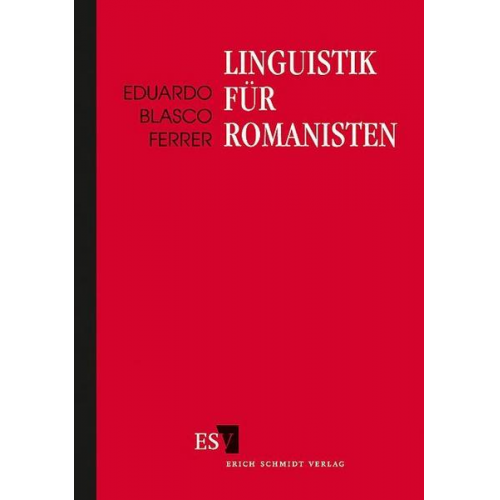 Eduardo Blasco Ferrer - Linguistik für Romanisten