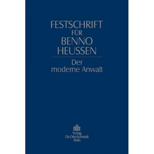 Jochen Schneider & Gerhard Pischel - Festschrift für Benno Heussen