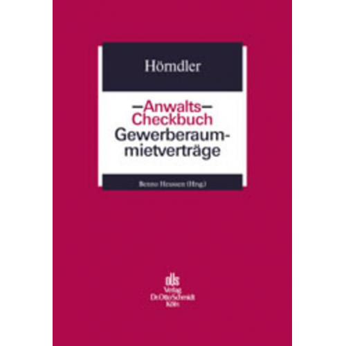 Ira Hörndler - Anwalts-Checkbuch Gewerberaummietverträge