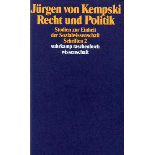 Jürgen Kempski - Recht und Politik