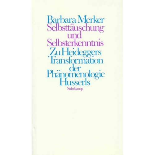 Barbara Merker - Selbsttäuschung und Selbsterkenntnis