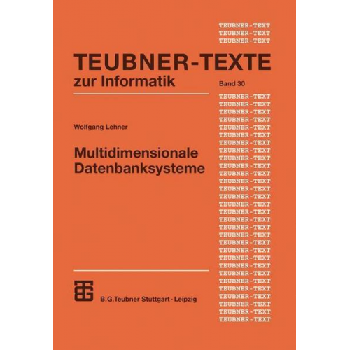 Wolfgang Lehner - Multidimensionale Datenbanksysteme