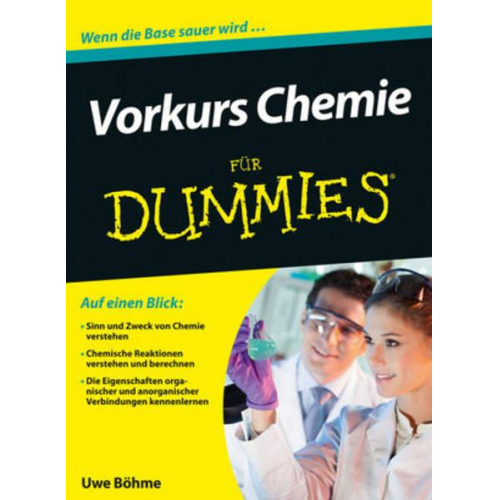 Uwe Böhme - Vorkurs Chemie für Dummies