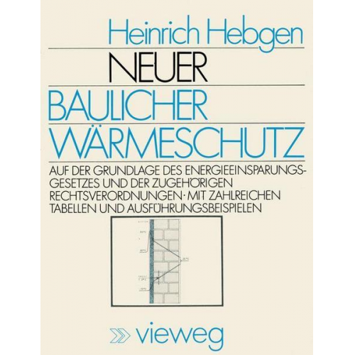 Heinrich Hebgen - Neuer baulicher Wärmeschutz