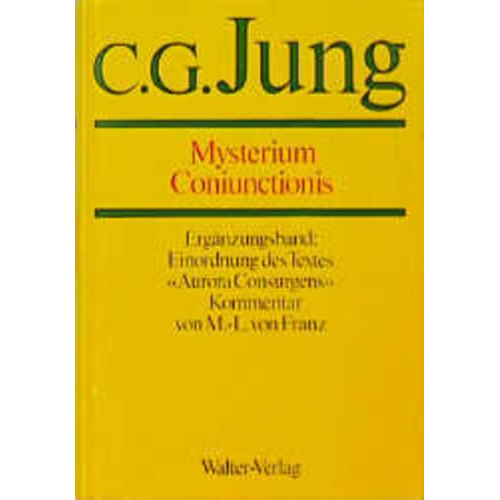 C.G. Jung - C.G.Jung, Gesammelte Werke. Bände 1-20 Hardcover / Band 14/3: Aurora Consurgens