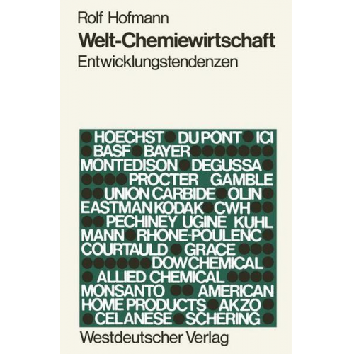 Rolf Hofmann - Welt-Chemiewirtschaft