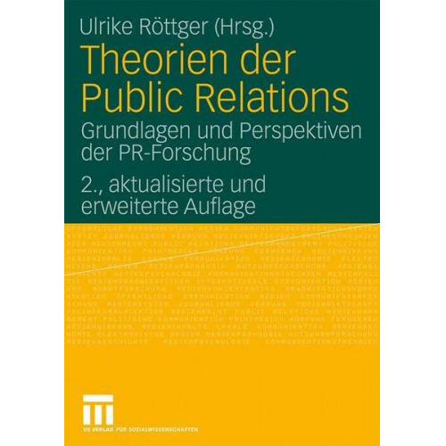 Ulrike Röttger - Theorien der Public Relations