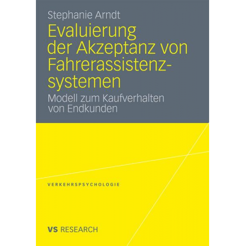 Stephanie Arndt - Evaluierung der Akzeptanz von Fahrerassistenzsystemen