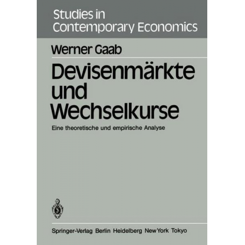 W. Gaab - Devisenmärkte und Wechselkurse