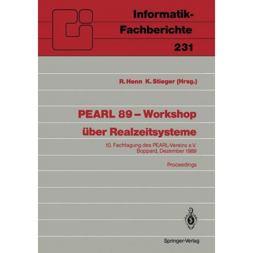 PEARL 89 — Workshop über Realzeitsysteme