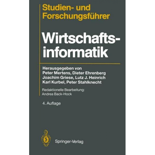 Peter Mertens & Dieter Ehrenberg & Joachim Griese - Studien— und Forschungsführer