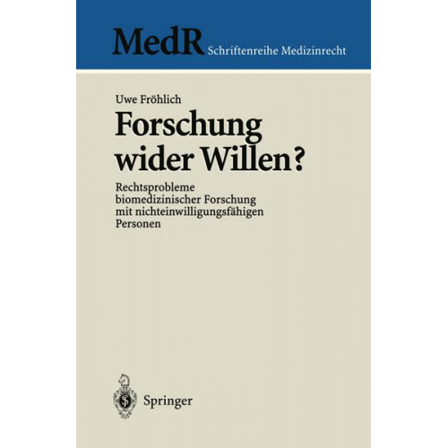 Uwe Fröhlich - Forschung wider Willen?