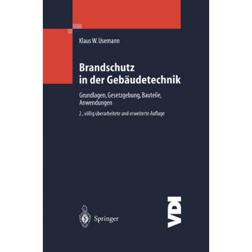 Klaus W. Usemann - Brandschutz in der Gebäudetechnik